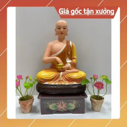 Tượng Ngài Thánh Tăng Sivali poly cao 20cm - 30cm - 40cm 841214