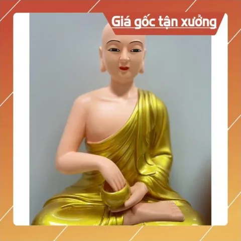 Tượng Ngài Thánh Tăng Sivali poly cao 20cm - 30cm - 40cm 841214