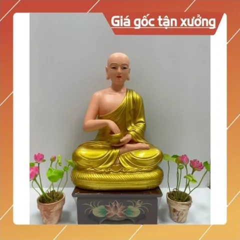 Tượng Ngài Thánh Tăng Sivali poly cao 20cm - 30cm - 40cm 841214