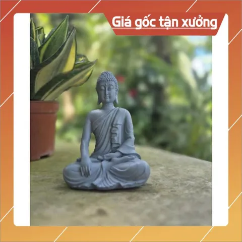 Tượng Phật decor phong cách sân vườn, tượng Phật terrarium bán cạn, Tượng Phật Giả đá 841229