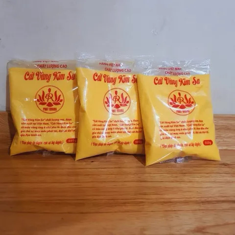 CÁT KIM SA VÀNG HÀNG LOẠI 1 CHẤT LƯỢNG CAO 1 KÍ VÀ BỊCH NỮA KÍ 841227