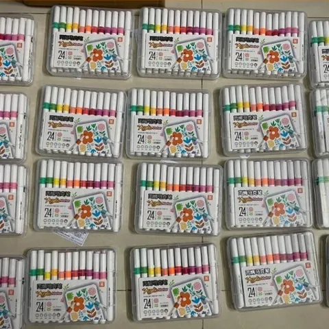 Bút màu acrylic marker 12 màu 9053A TÔ TRANH cực đẹp 841262