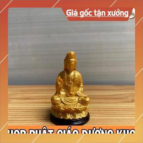 10  tượng phật quan thế âm 5,5cm nhiều màu  gieo duyên 841285