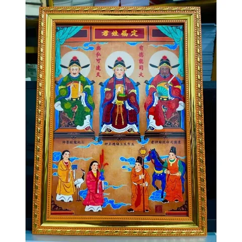 Khung  Tranh TÁO QUÂN - ÔNG TÁO treo tường hoặc thờ cúng 841300