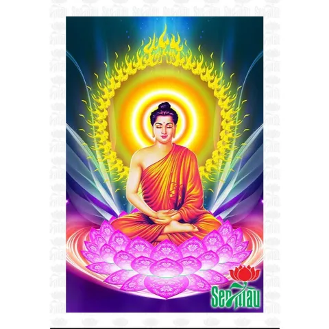 TO12 tờ chú 10 Điều Tâm Niệm Trên Bước Đường Tu Đạo 1 mặt ép plastic cực đẹp  2 SIZE A4 VÀ A3 ÉP PLASTICS