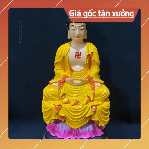 Tượng Phật A Di Đà Cao 18cm Composite nhiều mẫu 841461