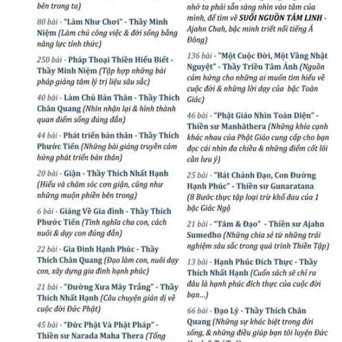 Thẻ nhớ 1210 bài pháp thoại hàm dưỡng tâm hồn KÈM LIST 841472