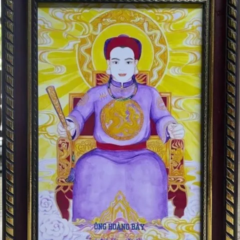 Tranh ÔNG HOÀNG BẢY - Có khung hoàn thiện ( có video ) đủ kích thước  CÓ HOẢ TỐC 841479