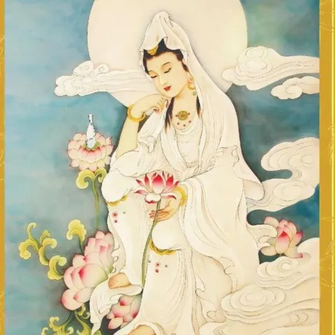Tranh QUAN THẾ ÂM ( có khung ) KT 19*25cm - 28*38cm và 38*48cm  CÓ HOẢ TỐC 841539