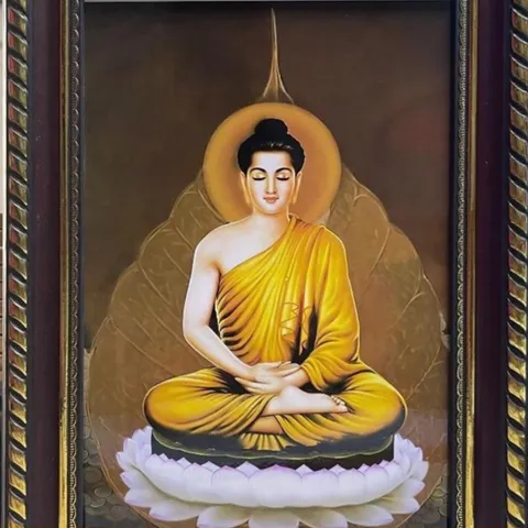 Bộ Tranh Phật THÍC CA MÂU NI - có đóng khung, đủ kích thước  CÓ HOẢ TỐC 841562
