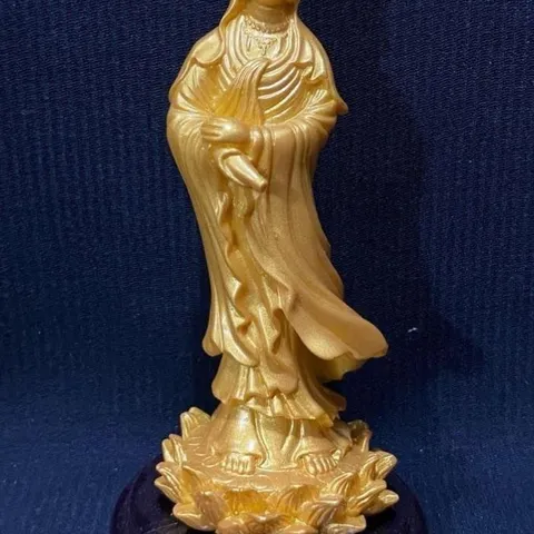 Tượng Quan Thế Âm Bồ Tát Cao 13cm Đứng Nhiều Màu CỰC ĐẸP 841560