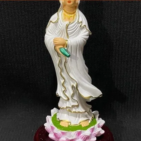 Tượng Quan Thế Âm Bồ Tát Cao 13cm Đứng Nhiều Màu CỰC ĐẸP 841560