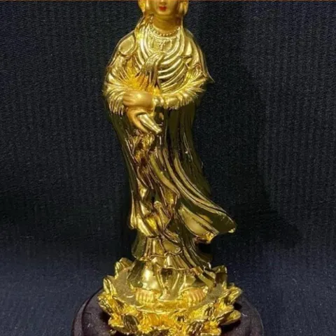 Tượng Quan Thế Âm Bồ Tát Cao 13cm Đứng Nhiều Màu CỰC ĐẸP 841560