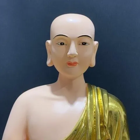 Tượng Thánh Tăng Sivali Tài Lộc - Cao 20 cm 2 màu cực đẹp - TƯỢNG SIVALY 20CM 841576