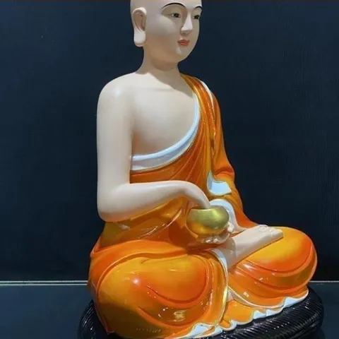 Tượng Thánh Tăng Sivali Tài Lộc - Cao 20 cm 2 màu cực đẹp - TƯỢNG SIVALY 20CM 841576