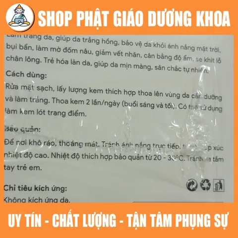 Kem Face Pháp Cosmetics 30gr dưỡng trắng phục hồi da 7 in 1 hk78 841603