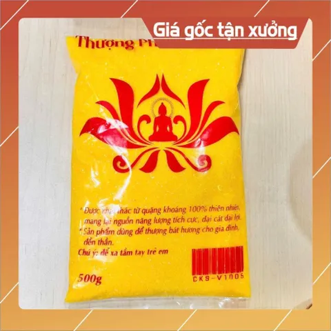 Cát vàng Kim Sa, Cát Việt Nam - Hạt Mịn, Không Tạp Chất, Dùng Cho Lư Hương Thờ (500g) 841625