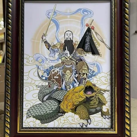 Tranh ÔNG MÃNH - Có khung , đủ kích thước lớn nhỏ  CÓ HOẢ TỐC 841628