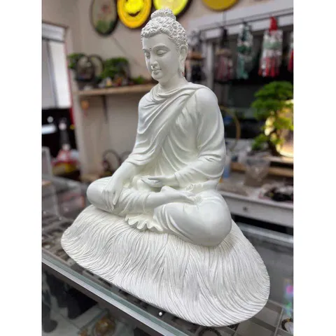 Tôn Tượng Bổn Sư Thích Ca cao 20 cm trang trí, bàn trà, hồ thủy sinh, tiểu cảnh, bán cạn có 3 màu 841629