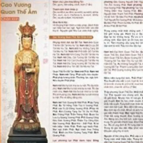 TO97 - CAO VƯƠNG QUAN THẾ ÂM CHÂN KINH & CHÂN THẬT PHẬT PHÁP TIÊU TAI THÍ PHÚC KINH 841649