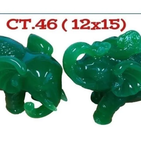 CẶP VOI PHONG THUỶ CẨM THẠCH 12cm x 15cm cực đẹp trang trí bàn làm việc, phòng khách CT46-238 841659