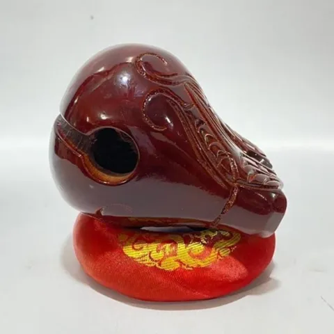Mõ Tụng Kinh Niệm Phật Việt Nam Tiếng Ấm Vang Tặng Dùi Và Tấm Đệm Lót 3 size 841662
