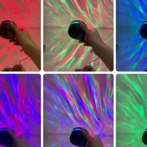 Đèn Led Q6 Chiếu Sóng Nước Bầu Trời Cực Quang.Đèn Chiếu Galaxy Q6 841661