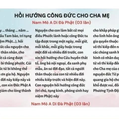 TO56 - Hồi hướng công đức cho Cha Mẹ cực đẹp 841668