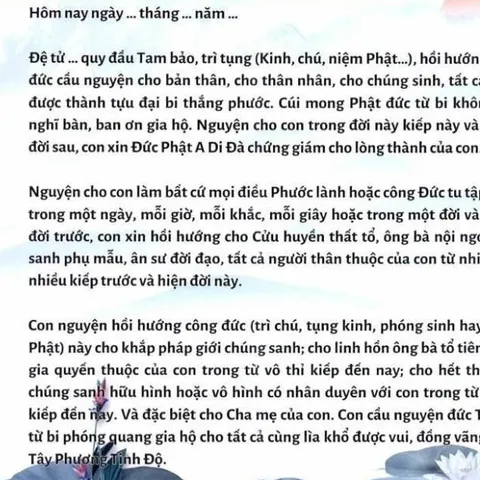 TO56 - Hồi hướng công đức cho Cha Mẹ cực đẹp 841668