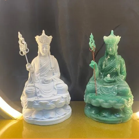 Tượng Địa Tạng ngồi 16cm nhiều màu 841687