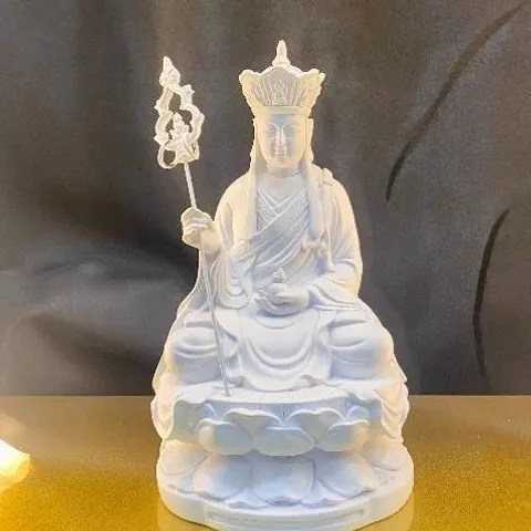 Tượng Địa Tạng ngồi 16cm nhiều màu 841687