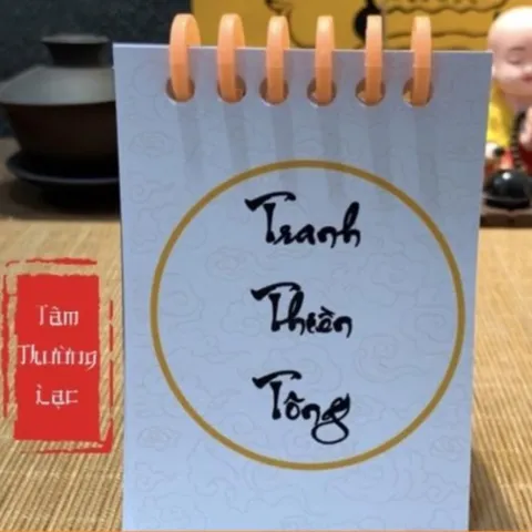Bộ tranh thiền tông Phật giáo 10 trang bỏ túi xem để suy ngẫm hàng ngày