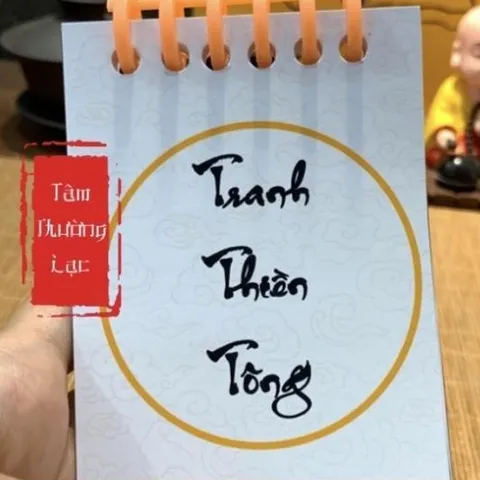 Bộ tranh thiền tông Phật giáo 10 trang bỏ túi xem để suy ngẫm hàng ngày