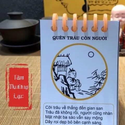 Bộ tranh thiền tông Phật giáo 10 trang bỏ túi xem để suy ngẫm hàng ngày