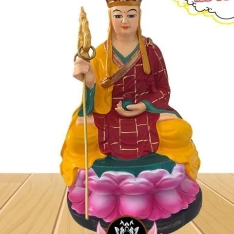 Tôn Tượng Địa Tạng Vương Bồ Tát cao 17 cm màu vẽ 841739