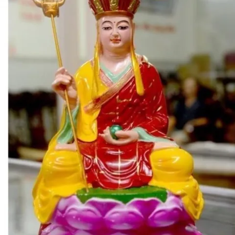 Tượng ngài địa tạng vương bồ tát cao 16cm nhiều mẫu 841754