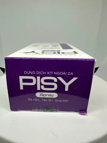 Dung dịch xịt nấm, hắc lào,lang ben Pisy spray