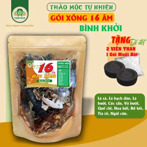 Gói Xông Nhà Thảo Mộc Mùng 16 âm Bình Khởi Tam Hoa giúp chia sẻ, gửi gắm niềm tin và lòng từ bi