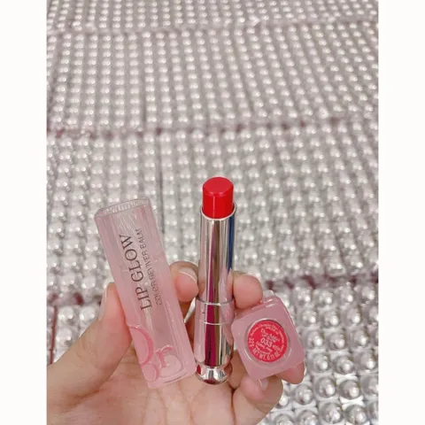 💄 Son Dior 033 Addict Lip Glow Dưỡng Môi Hồng Tự Nhiên (Nobox) - Giao Hỏa Tốc, Nhận Ngay