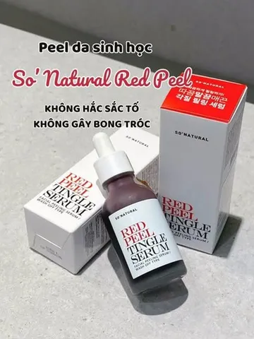 ✨ Red Peel Tingle Serum Tái Tạo Da 50ml - Giao Hàng Nhanh, Tiết Kiệm Thời Gian