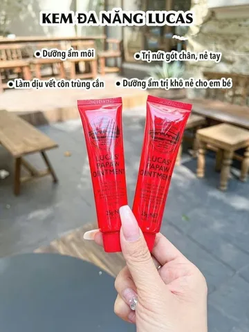 Kem đa năng Lucas Papaw Ointment 15g dưỡng da, trị nứt nẻ hiệu quả 🏷️ Rẻ nhất Shopee