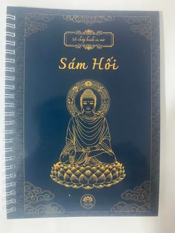 Vở chép kinh Sám Hối in mờ ( Từ 10q được giá sỉ )