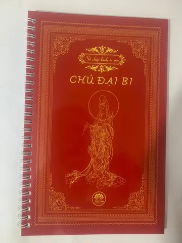 Vở chép Chú Đại Bi in mờ ( Từ 10q được giá sỉ )