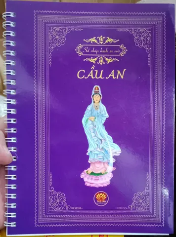 Vở chép kinh Cầu An in mờ ( Từ 10q được giá sỉ )