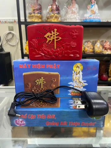 Máy niệm Phật 20 bài (có kinh Địa Tạng) kèm dây cắm trực tiếp - Từ 10 có Giá Sỉ