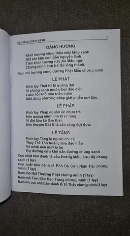 Kinh Địa mẫu 3 phần trọn bộ lò xo cực đẹp dương khoa shop