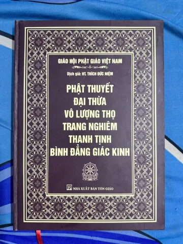 SỔ TAY KINH PHẬT THUYẾT ĐẠI THỪA VÔ LƯỢNG THỌ A4 - 100K