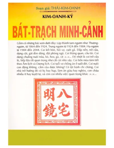 Sổ tay  Bát Trạch Minh Cảnh