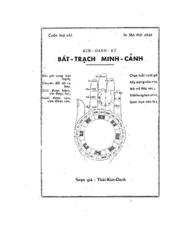 Sổ tay  Bát Trạch Minh Cảnh