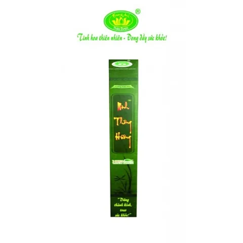 Nhang sạch thảo dược MINH THÔNG HƯƠNG 6 Tấc (60cm) - HỘP 100 CÂY